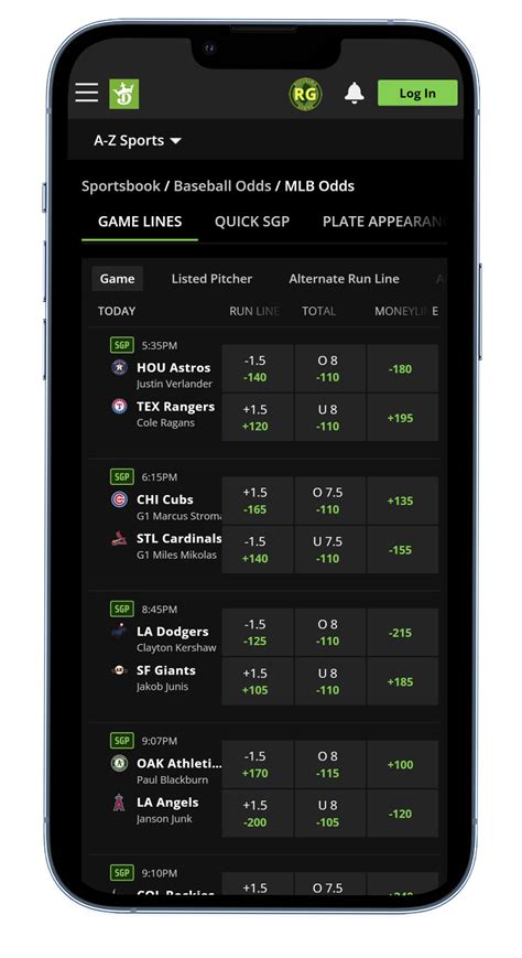 MLB Moneyline Odds (7/3/2024) .